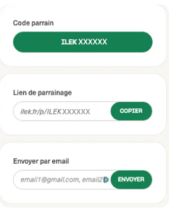 Réduction de la facture d'énergie grâce au programme de parrainage ilek